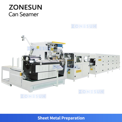 Zonesun ZS-ACS1 Automatic Can Seamer | Customizable Can Sealing Solution