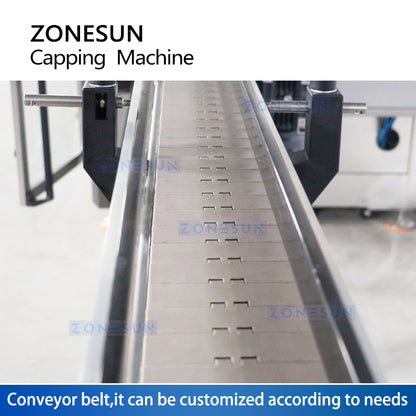 Zonesun ZS-XG440RS Automatic Servo Capper Conveyor
