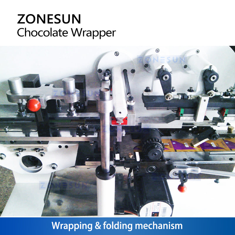 Zonesun ZS-HFW1 Chocolate Wrapping Machine Wrap & Fold