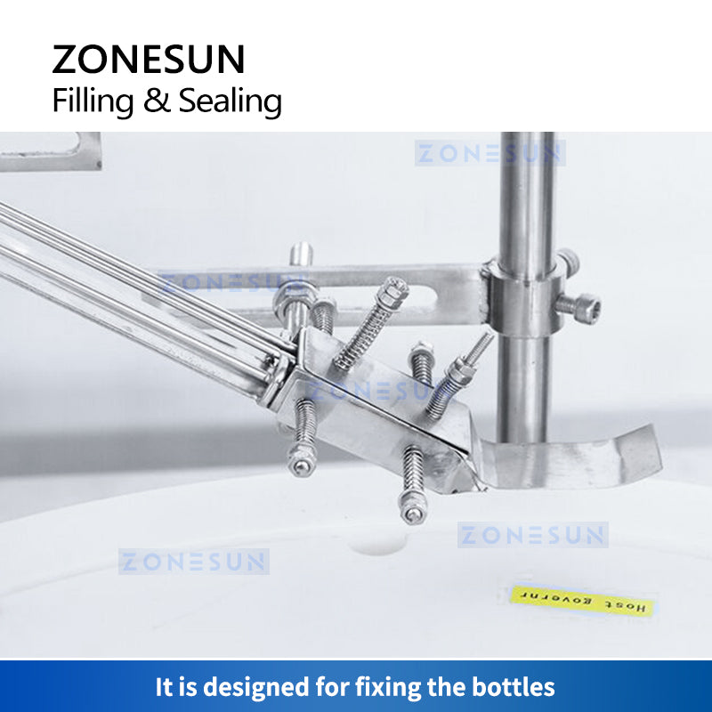Zonesun ZS-PB450 Vial Filler Capper Monoblock Details