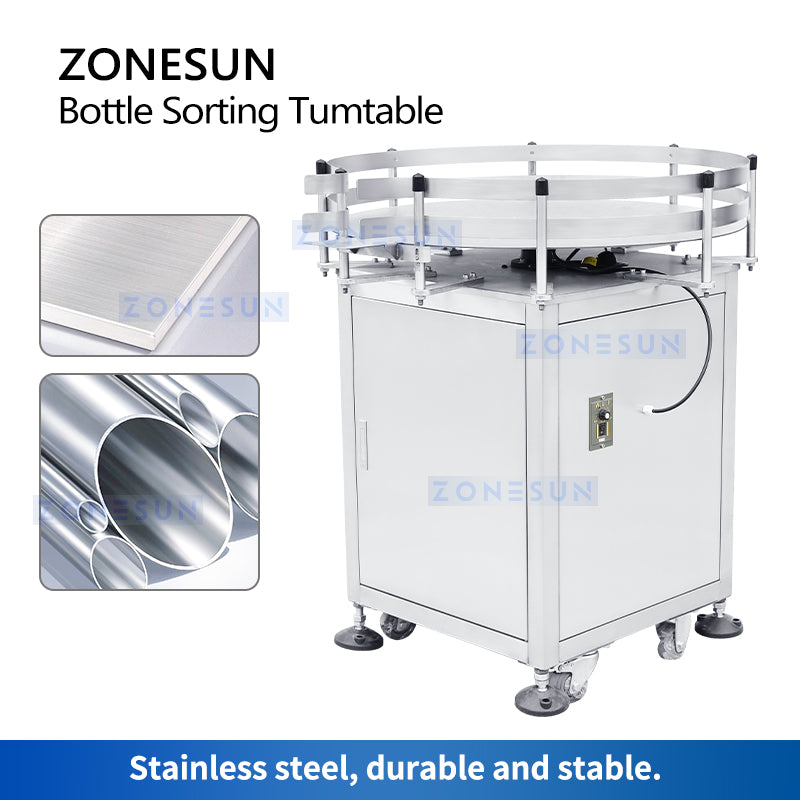 Zonesun ZS-SP800 Bottle Accumulator Pet Bottle Sorting Machine
