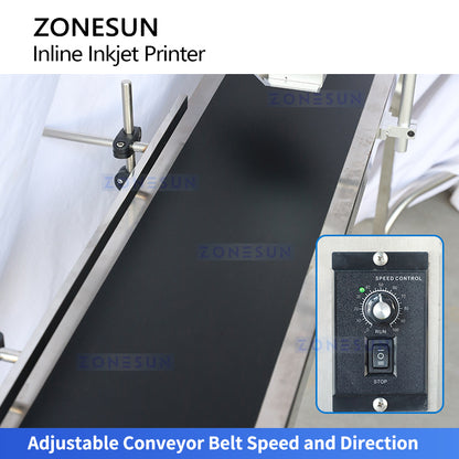 Zonesun ZS-IIP550 Inline Inkjet Printer Conveyor