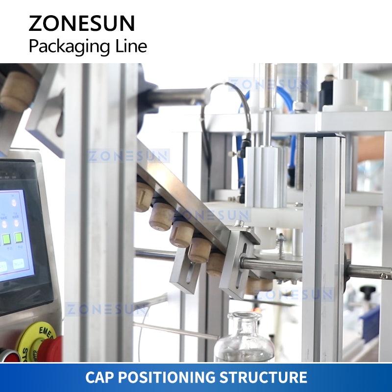Zonesun Liquor Bottling Line Capping Mechanism