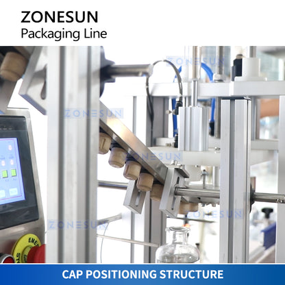 Zonesun Liquor Bottling Line Capping Mechanism