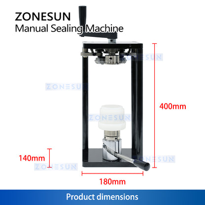 Zonesun ZS-FJG100 Manual Can Seamer