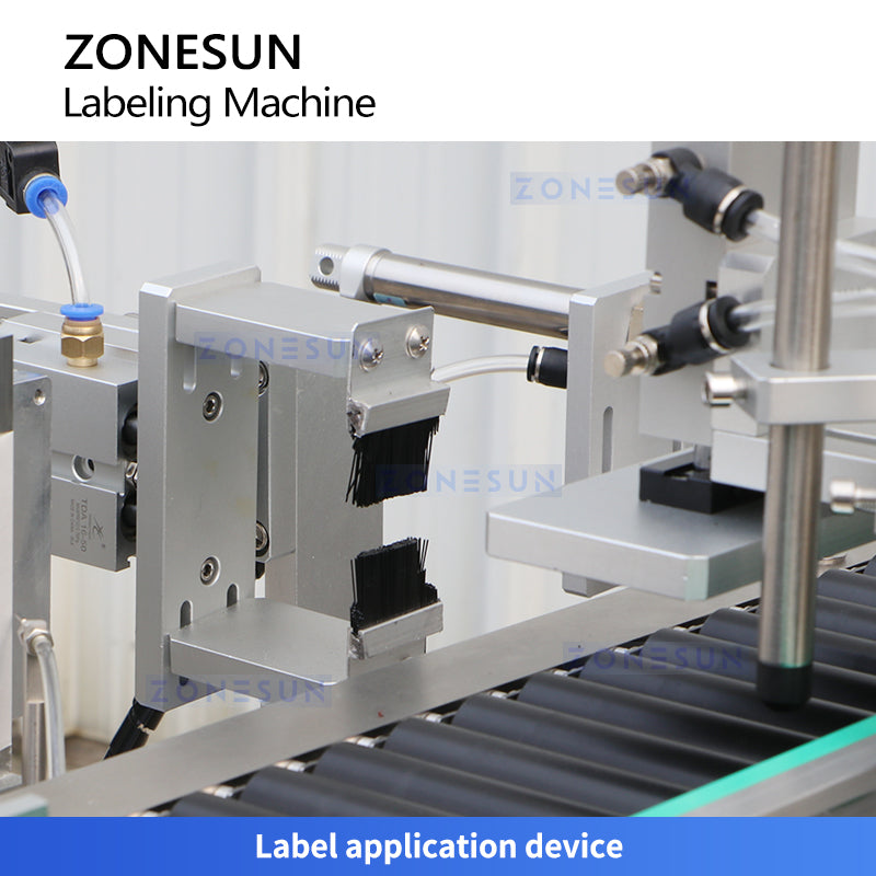 Zonesun ZS-TB823F Tamper Evident Seal Labeling Machine Labeling Device