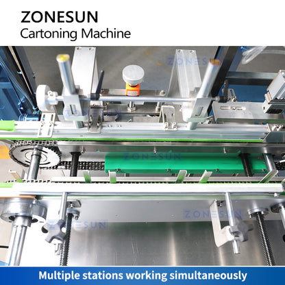 Zonesun ZS-KW080 Top Loading Cartoner Work Stations