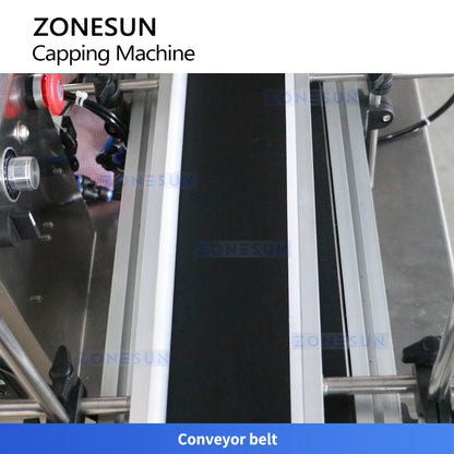 Zonesun ZS-XG1870 4-wheel Bottle Capping Machine Conveyor