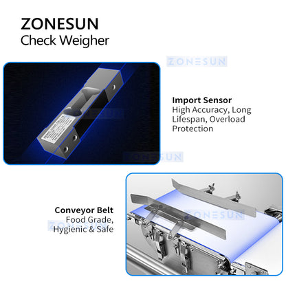 ZS-CWFD Multistage Checkweigher Details