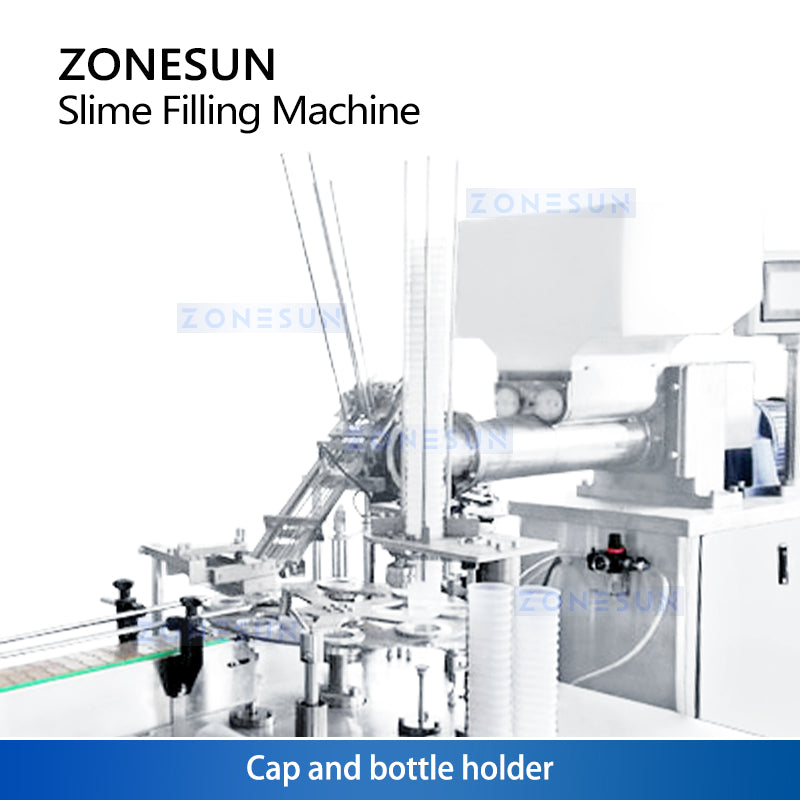 Zonesun ZS-SFC1 Slime Filling and Capping Machine Bottle Holder