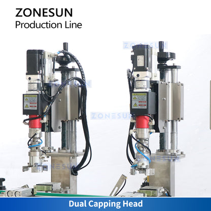 ZONESUN ZS-FALU3 Sauce Bottling Line Thick Paste Filling and Capping Machine Packaging Equipment