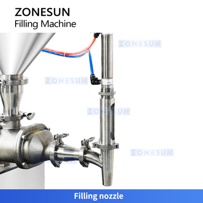 Zonesun ZS-TSP5A Thick Paste Filling Machine for Liquid with Particles