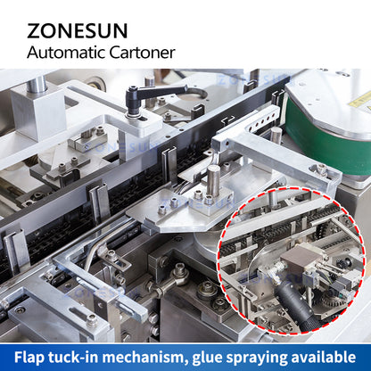 ZONESUN ZS-ZH120 Automatic Cartoner Tuck-in System