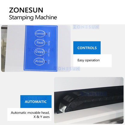 Zonesun ZS-8025D Digital Stamping Machine