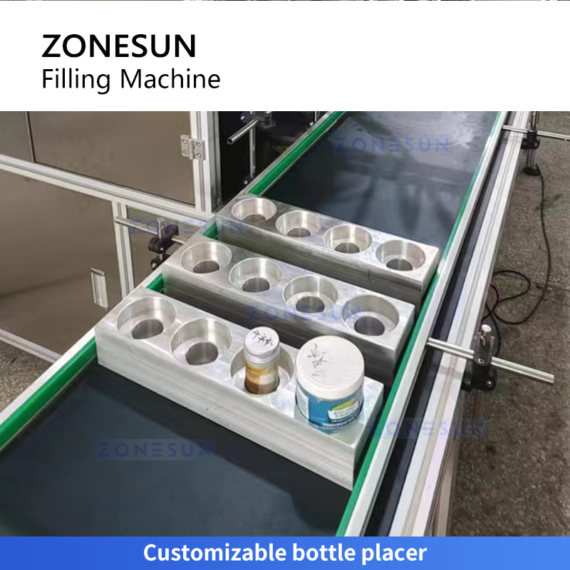 Zonesun ZS-JRF4 4 Head Hot Filling Machine Optional Bottle Holder