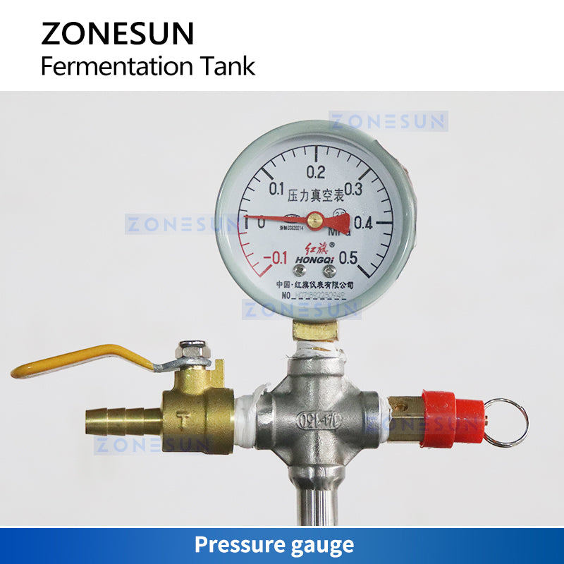 Zonesun ZS-NJJ01 Fermentation Tank Pressure Gauge