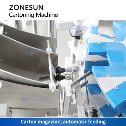 Zonesun ZS-MSZH50L Automatic Vertical Cartoning Machine