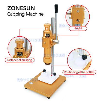 Zonesun ZS-TYG2 Dual-use Manual Perfume Bottle Crimper