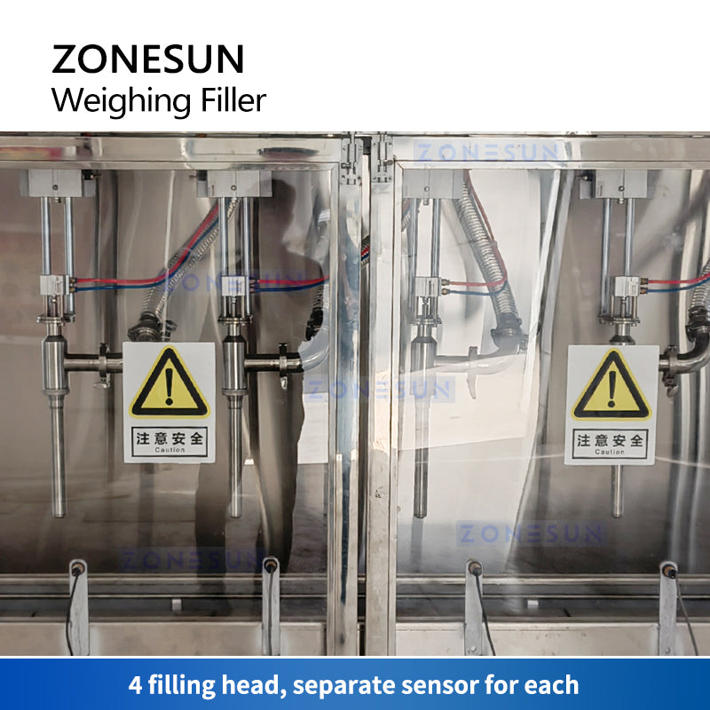 Zonesun ZS-WF4 Weighing Filler Filling Heads
