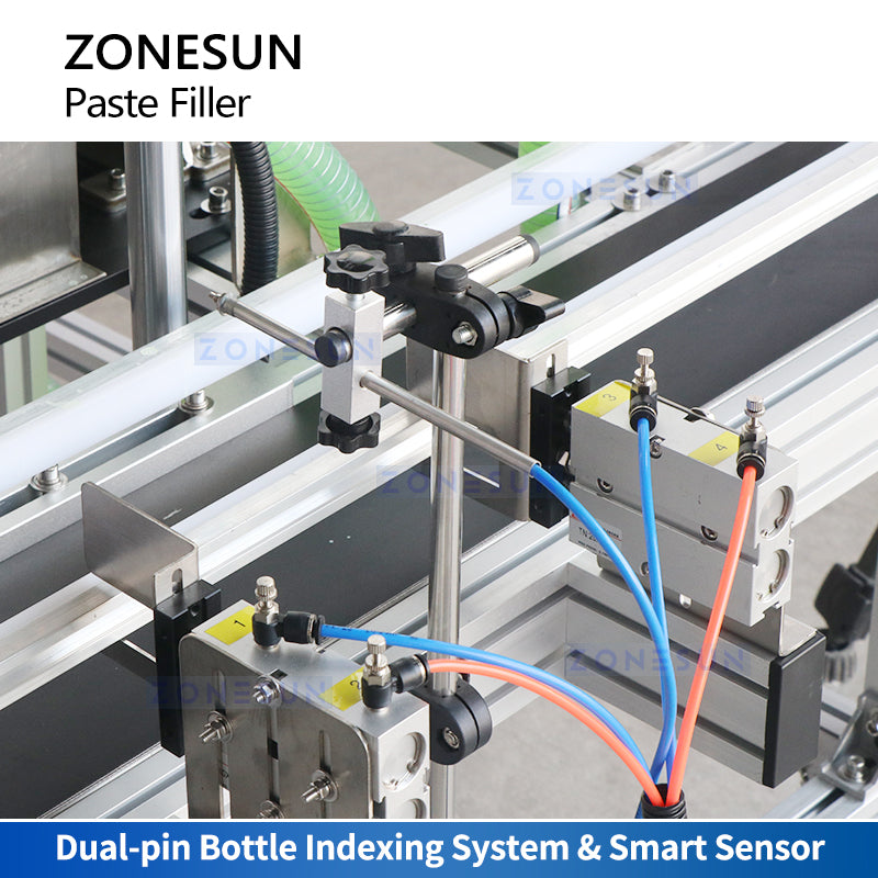 ZONESUN ZS-DTGT900U2 Thick Liquid Filling Machine Bottle Indexing