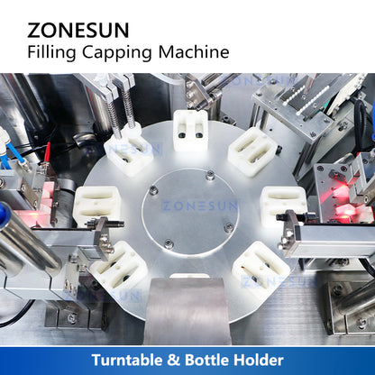 ZONESUN ZS-AFC6F Eye Drop Filling and Capping Machine Onion Oil Packaging