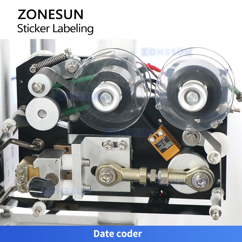 Zonesun ZS-TB900 Automatic Square Bottle Wrap Around Labeling Machine Coding Machine