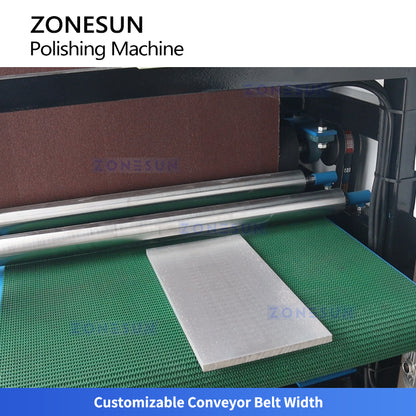 Zonesun ZS-P600 Metal Polishing Machine Conveyor Customizable