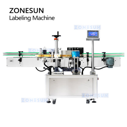 ZONESUN ZS-TB140 Automatic Label Applicator Wrap Around Labeling Machine