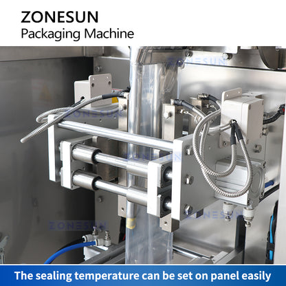 Zonesun Popcorn Pack Filling Machine Sealing Mechanism