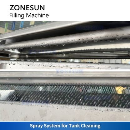 Zonesun ZS-CL6T Automatic Liquid Filling Machine Spray System