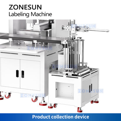 Zonesun ZS-STB1 CCD Visual Inspection Labeling Machine with Feeder and Accumulator