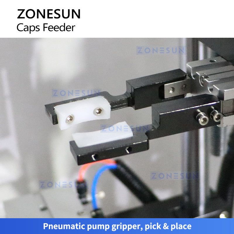 Zonesun ZS-XG445S Pump Bottle Cap Feeding Machine Guide Housing for Hard Dip Tube