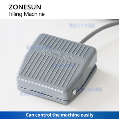 ZONESUN ZS-GTMP30L Liquid Filling Machine Foot Switch