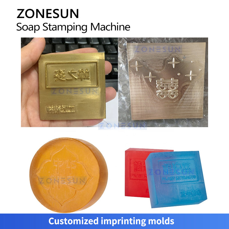 Zonesun ZS-AZS1 Automatic Soap Logo Stamping Machine