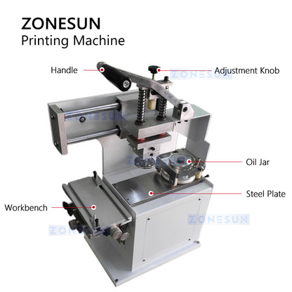 Zonesun ZS-SYY1 Manual Pad Printer Structure