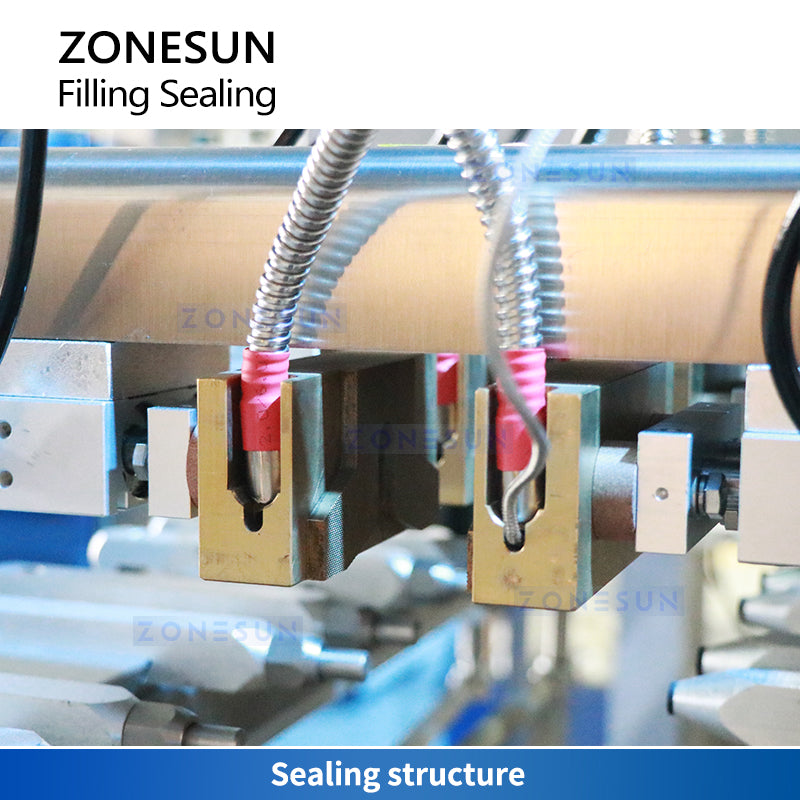 Zonesun ZS-AFS03L Premade Pouch Packing Machine Sealing Structure