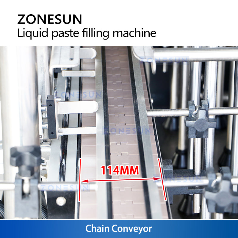 Zonesun ZS-SVYT4D Dual System Filling Machine Conveyor