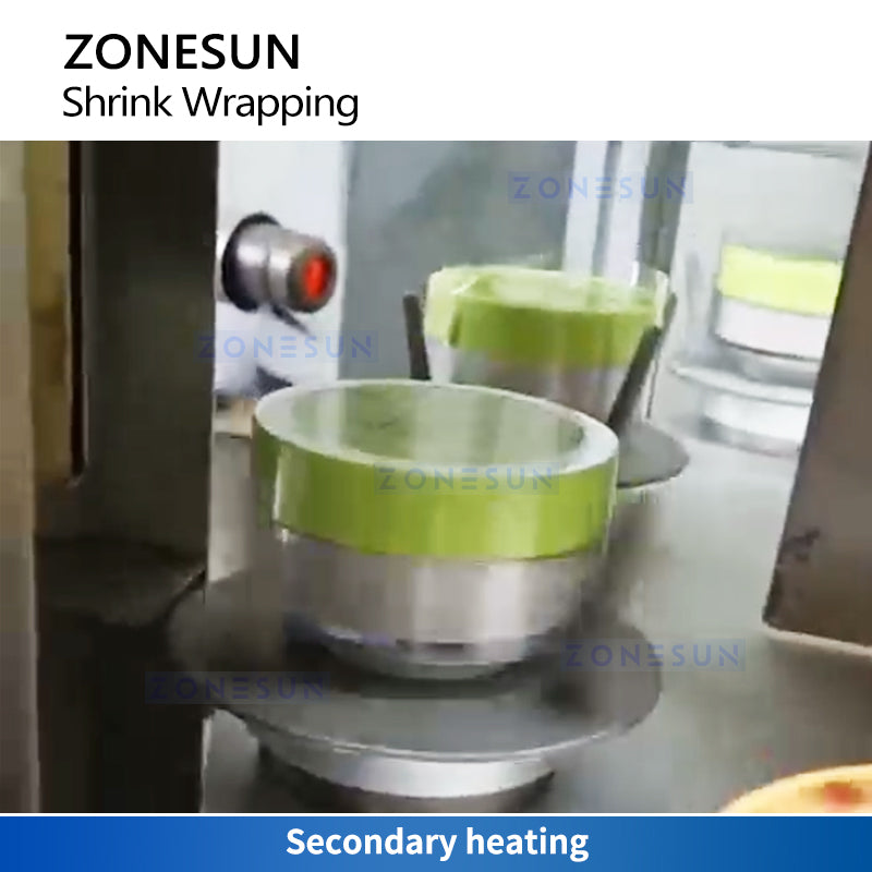 Zonesun ZS-UDTB50 Rotary Shrink Sleeve Labeling Machine Final Heat Tunnel