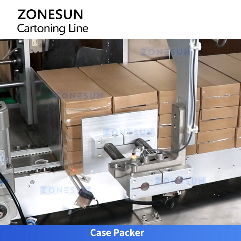 Zonesun ZS-FAL180V5 Automatic Cartoning Line Case Packer