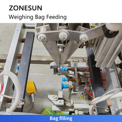 Zonesun ZS-CZP320 Multi Head Packing Machine Bag Filling System