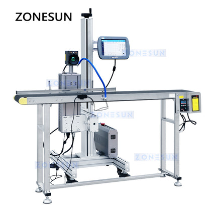 ZONESUN Laser Marking Machine ZS-LMC1 Side View
