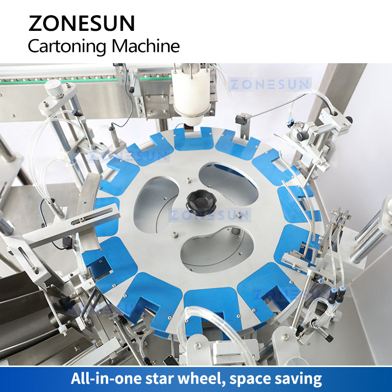 Zonesun ZS-MSZH50L Automatic Vertical Cartoning Machine