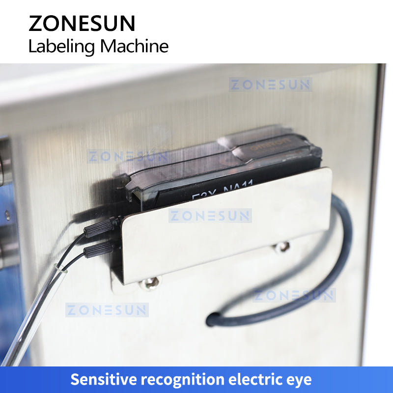 Zonesun ZS-TB90B Rectangular Corner Seal Label Applicator Sensor