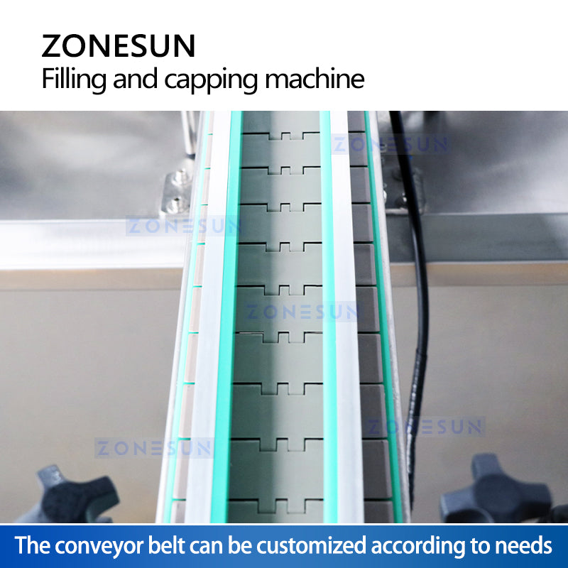 Zonesun ZS-AFC33 Monoblock Filling & Capping Machine Conveyor