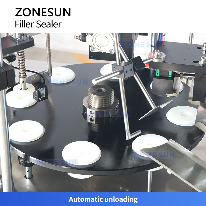 Zonesun ZS-FS008U Plastic Tube Filling & Sealing Monoblock Auto Unloading