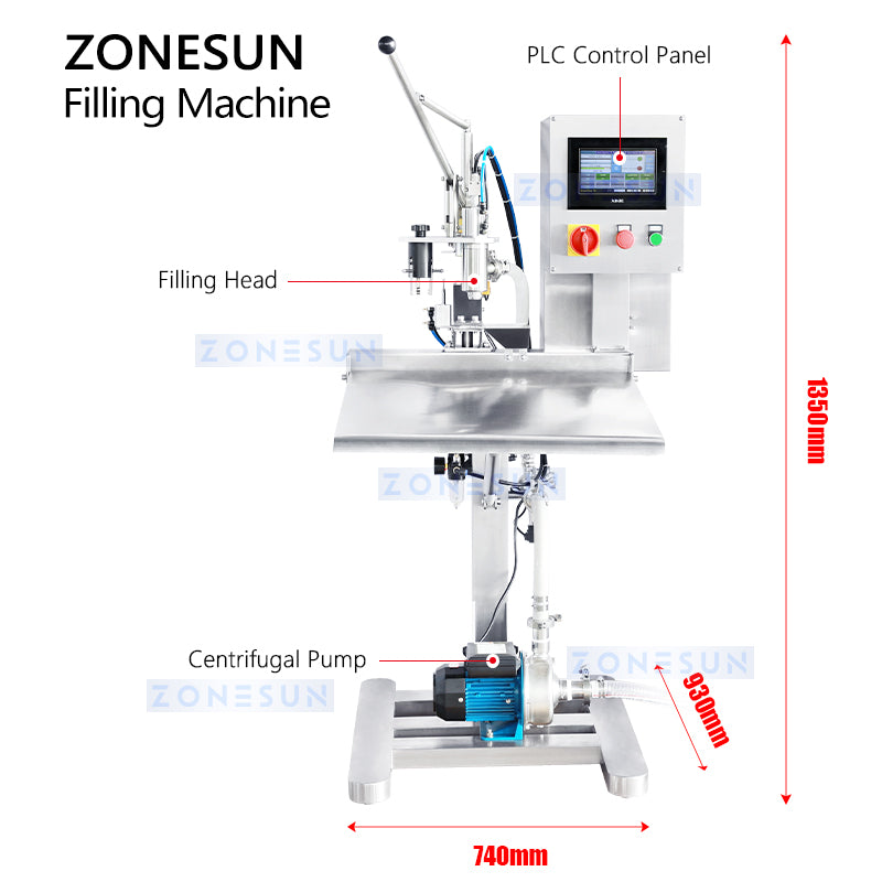 Zonesun ZS-BIB01M Bag In Box Filler