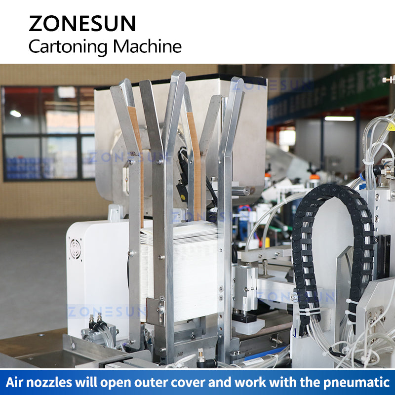 ZONESUN ZS-MSZH50R Automatic Cartoning Machine Carton Holder