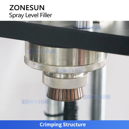 Zonesun ZS-AFC9L Automatic Perfume Packaging Machine Monoblock Crimping Station