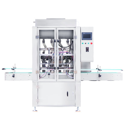 ZONESUN ZS-SV4P Automatic 4 Nozzles Servo Motor Piston Pump Paste Filling Machine