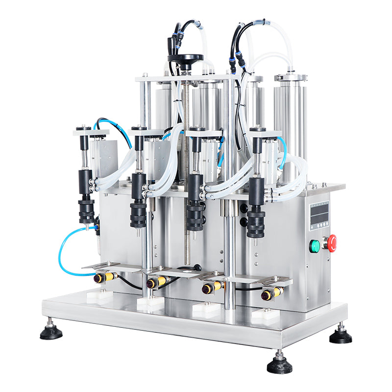 ZONESUN ZS-YTZL500 Semi-automatic 4 Nozzles Vacuum Liquid Perfume Filling Machine